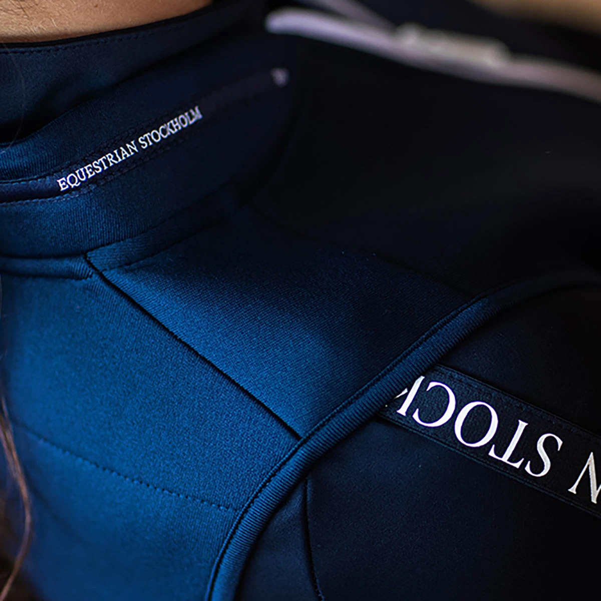 Bodywarmer Equestrian Stockholm Modern Tech Navy Donkerblauw - Afbeelding 8