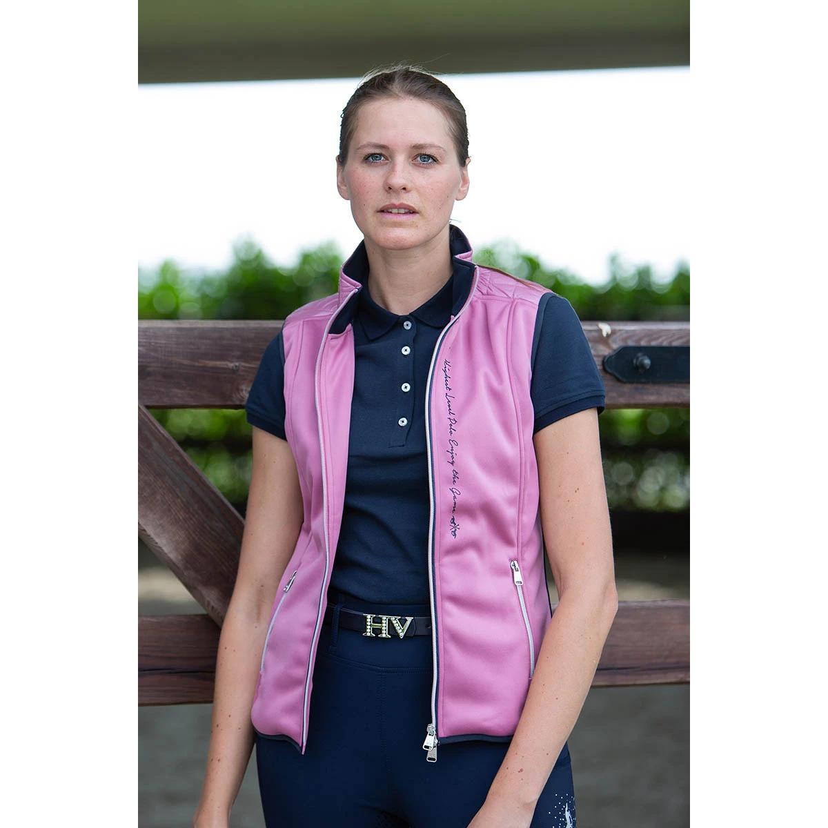 Bodywarmer HV POLO HVPCarol Tech Roze - Afbeelding 4