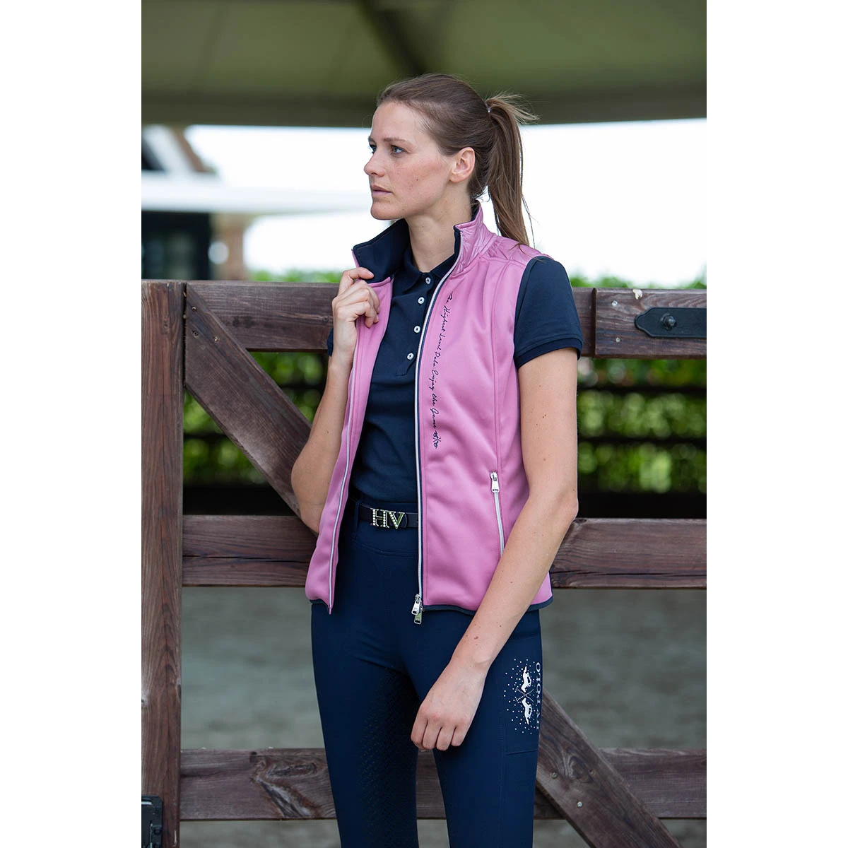 Bodywarmer HV POLO HVPCarol Tech Roze - Afbeelding 5