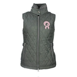 Bodywarmer Paardenpraat By EJ Eve Grijs