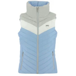 PĂNĂLOPE Bodywarmer PĂ©nĂ©lope Camelia Lichtblauw