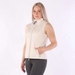 Bodywarmer Quur QFlore Softshell Lichtbruin