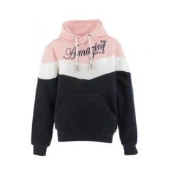 PĂNĂLOPE Hoodie PĂ©nĂ©lope ArtĂ©mis Donkerblauw-roze