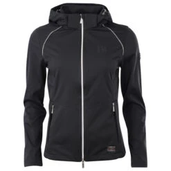 Jas BR Chiara Softshell Donkergrijs