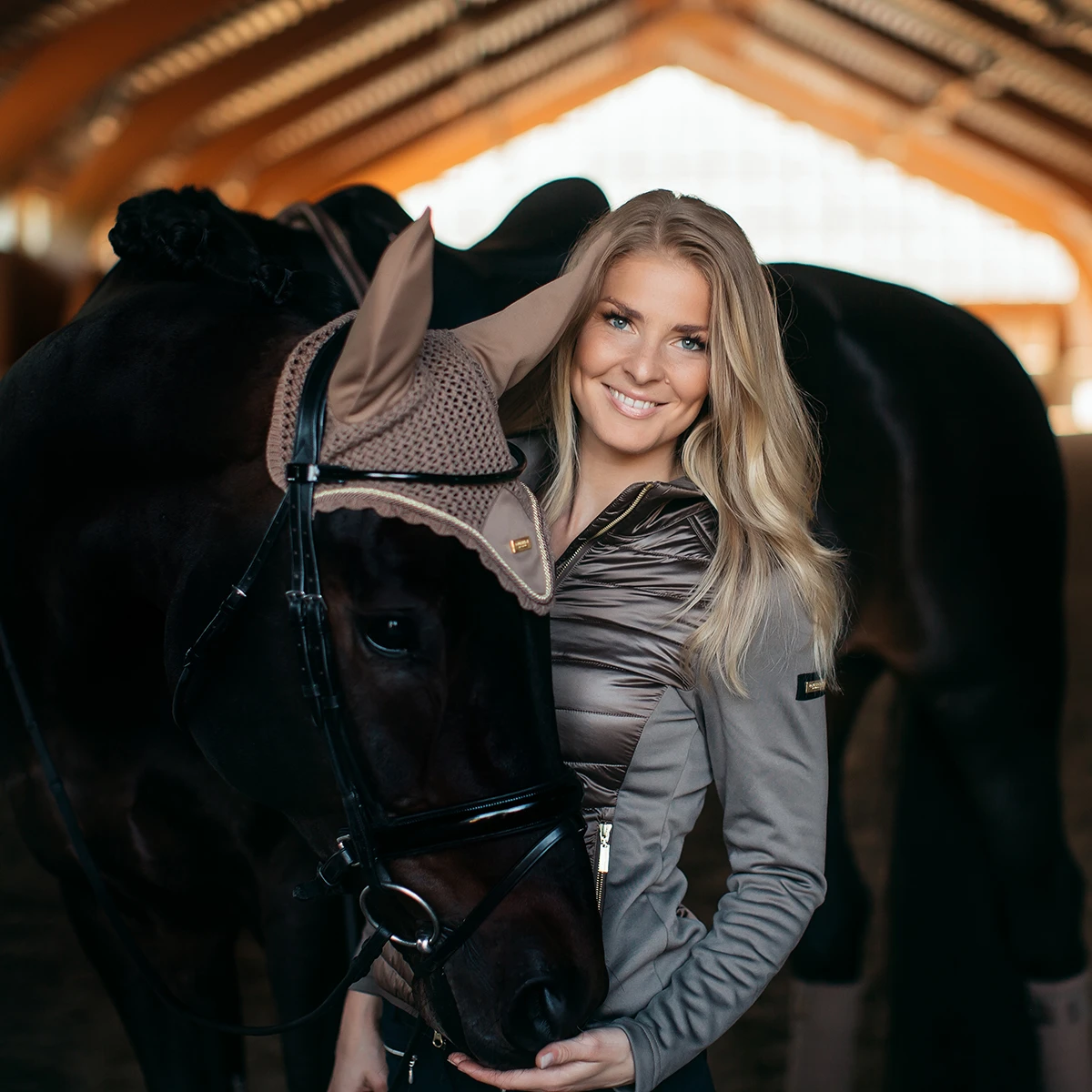 Jas Equestrian Stockholm Active Champagne Middenbruin - Afbeelding 7