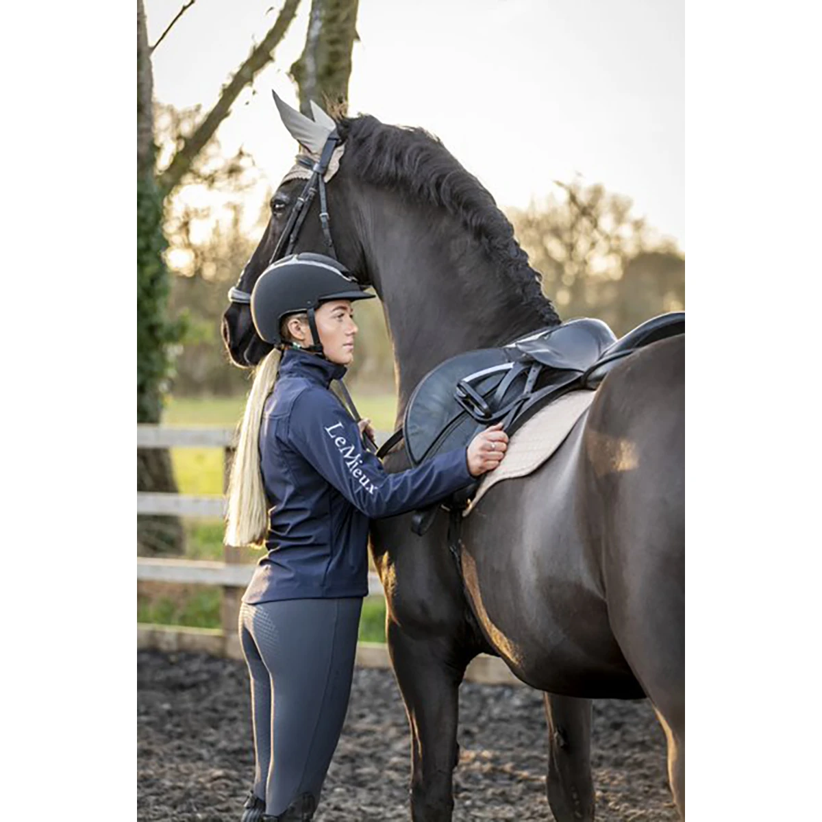 Jas LeMieux Team Donkerblauw - Afbeelding 4