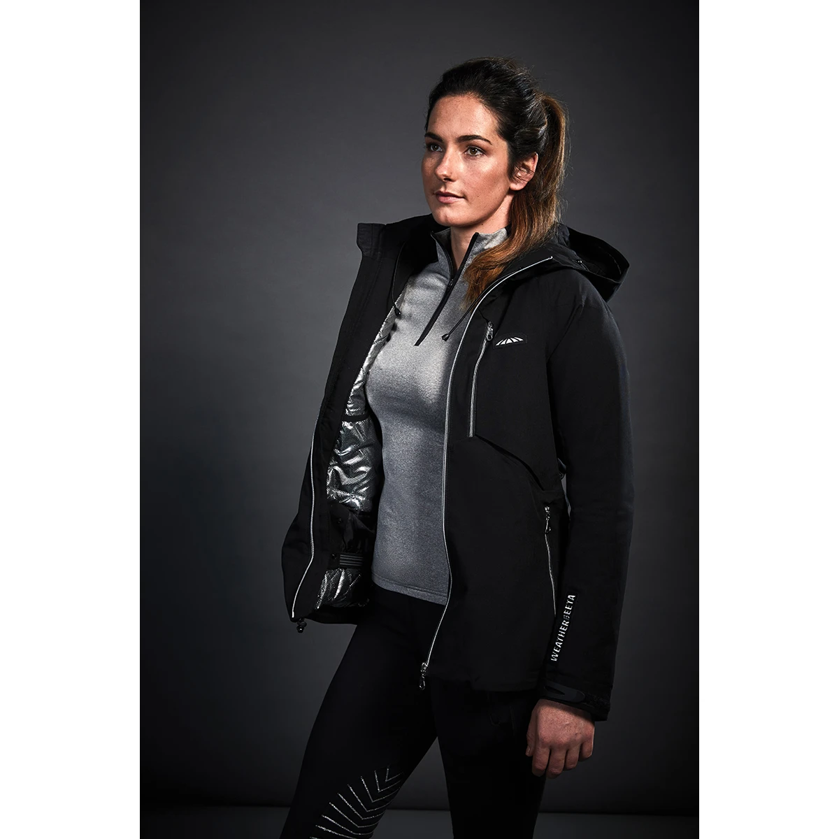 Jas WeatherBeeta Tania Waterproof Zwart - Afbeelding 3