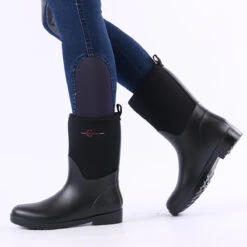 Covalliero Laarzen Neolite Halfhoog Zwart