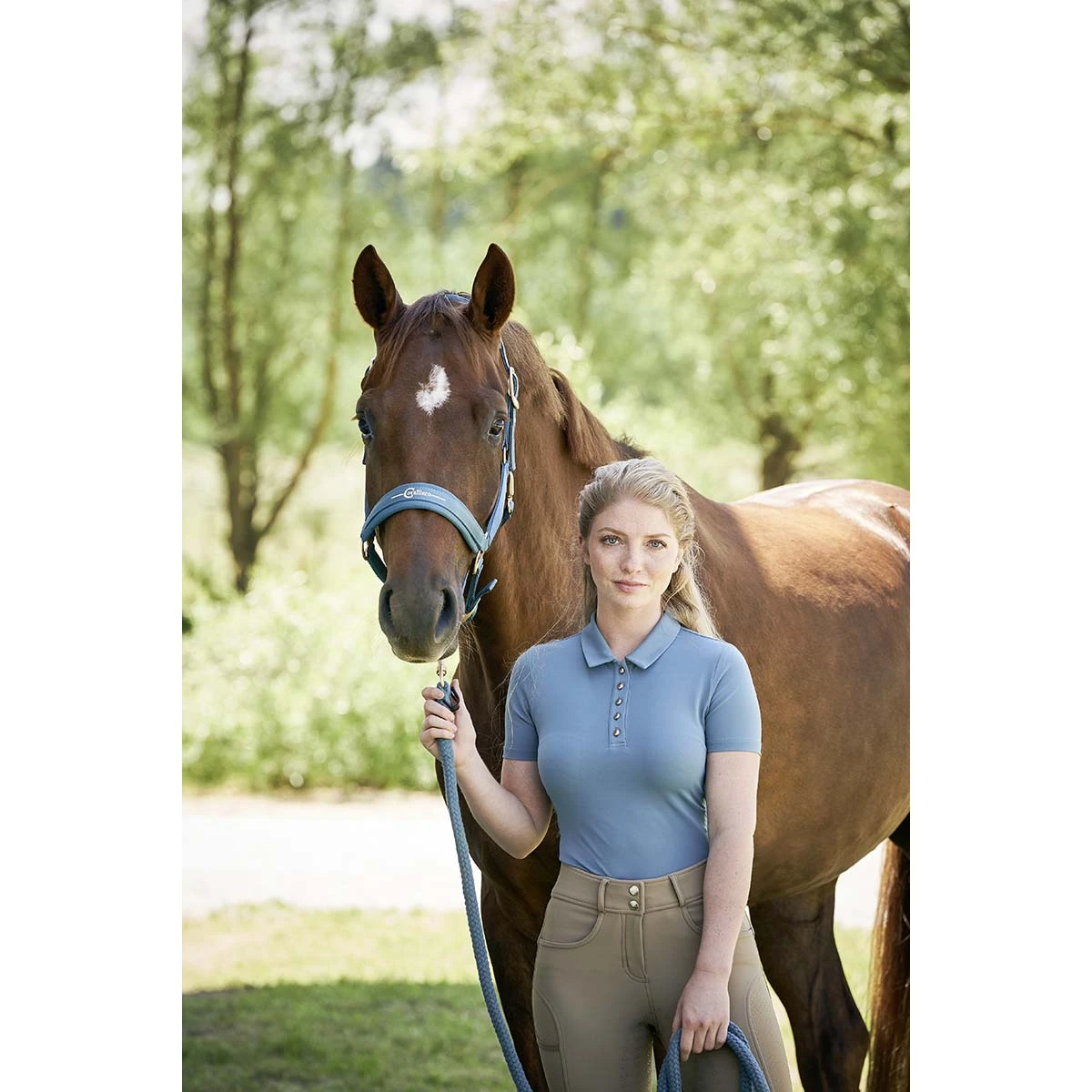 Polo Covalliero Turquoise - Afbeelding 3