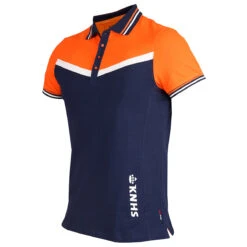 Polo Men KNHS Donkerblauw-oranje