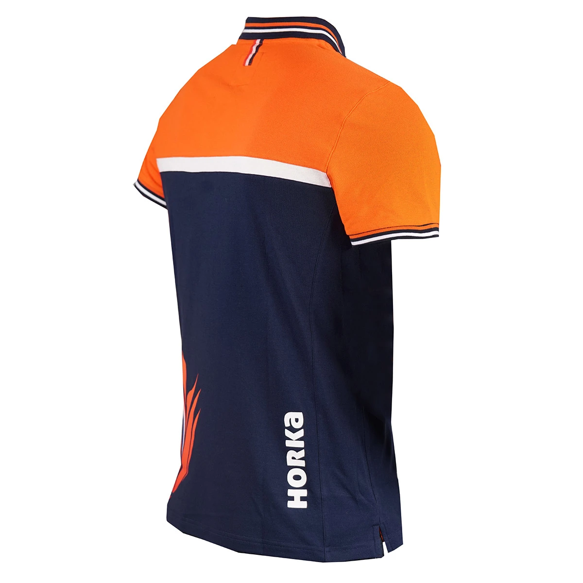 Polo Men KNHS Donkerblauw-oranje - Afbeelding 2