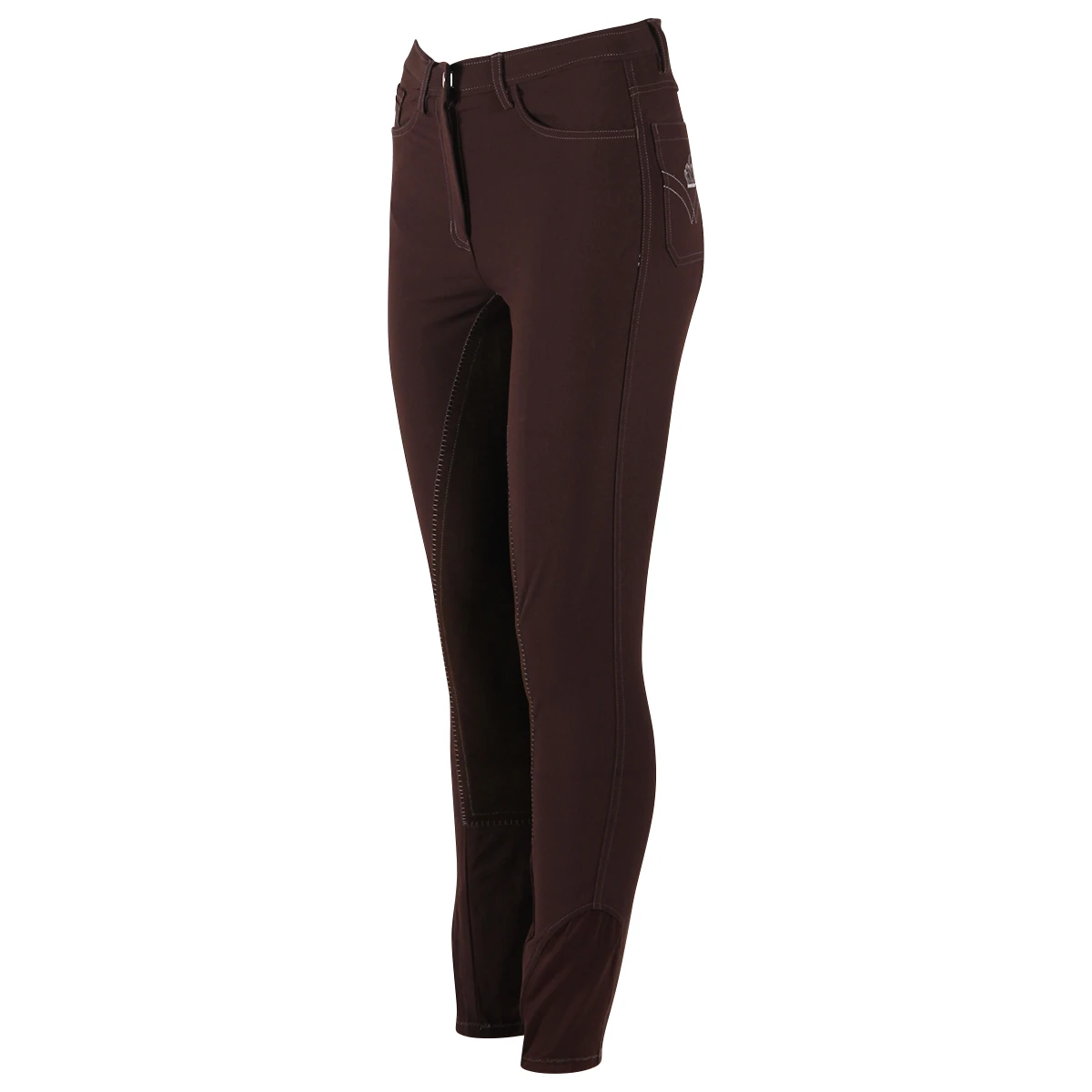 Rijbroek Epplejeck Andria Leer Bruin - Afbeelding 2