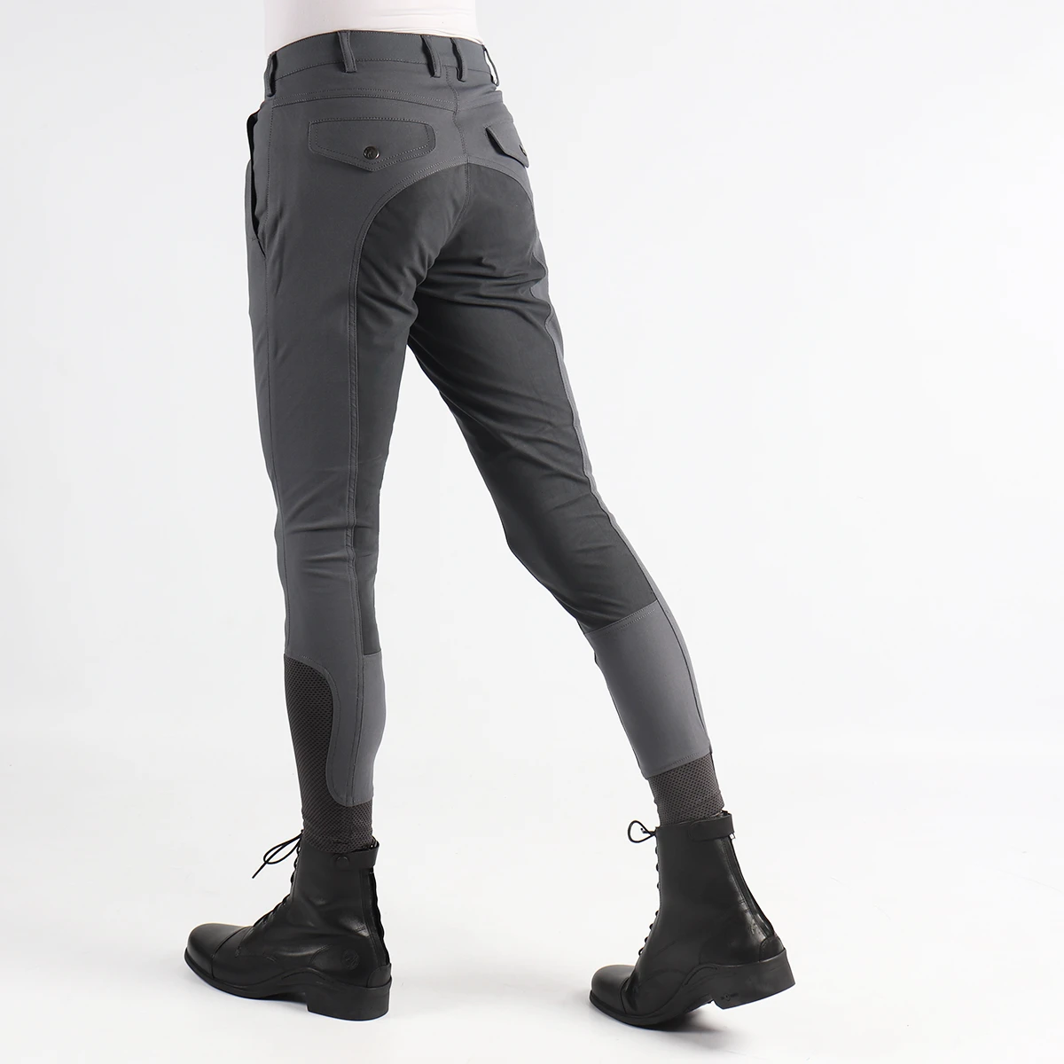 Rijbroek Horka Jasper Full Seat Men Donkergrijs