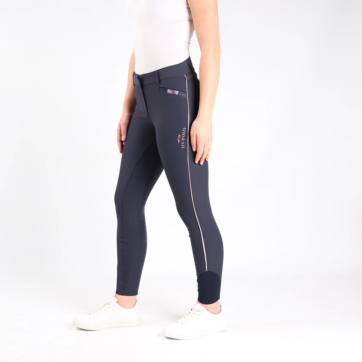 Rijbroek HV POLO HVPCecile Full Grip Donkerblauw - Afbeelding 3