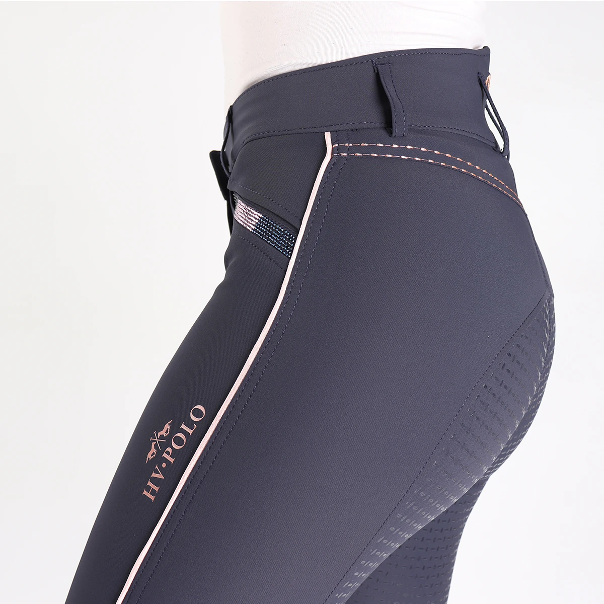 Rijbroek HV POLO HVPCecile Full Grip Donkerblauw - Afbeelding 4