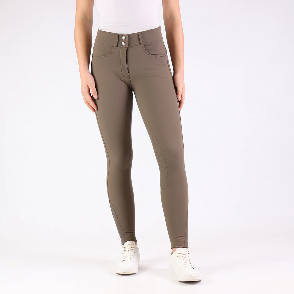 Rijbroek Montar Highwaist Megan 2.0 Full Grip Bruin - Afbeelding 2