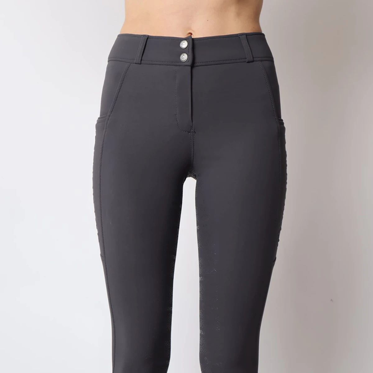 Rijbroek Montar Nola Yati Full Grip Grijs - Afbeelding 2