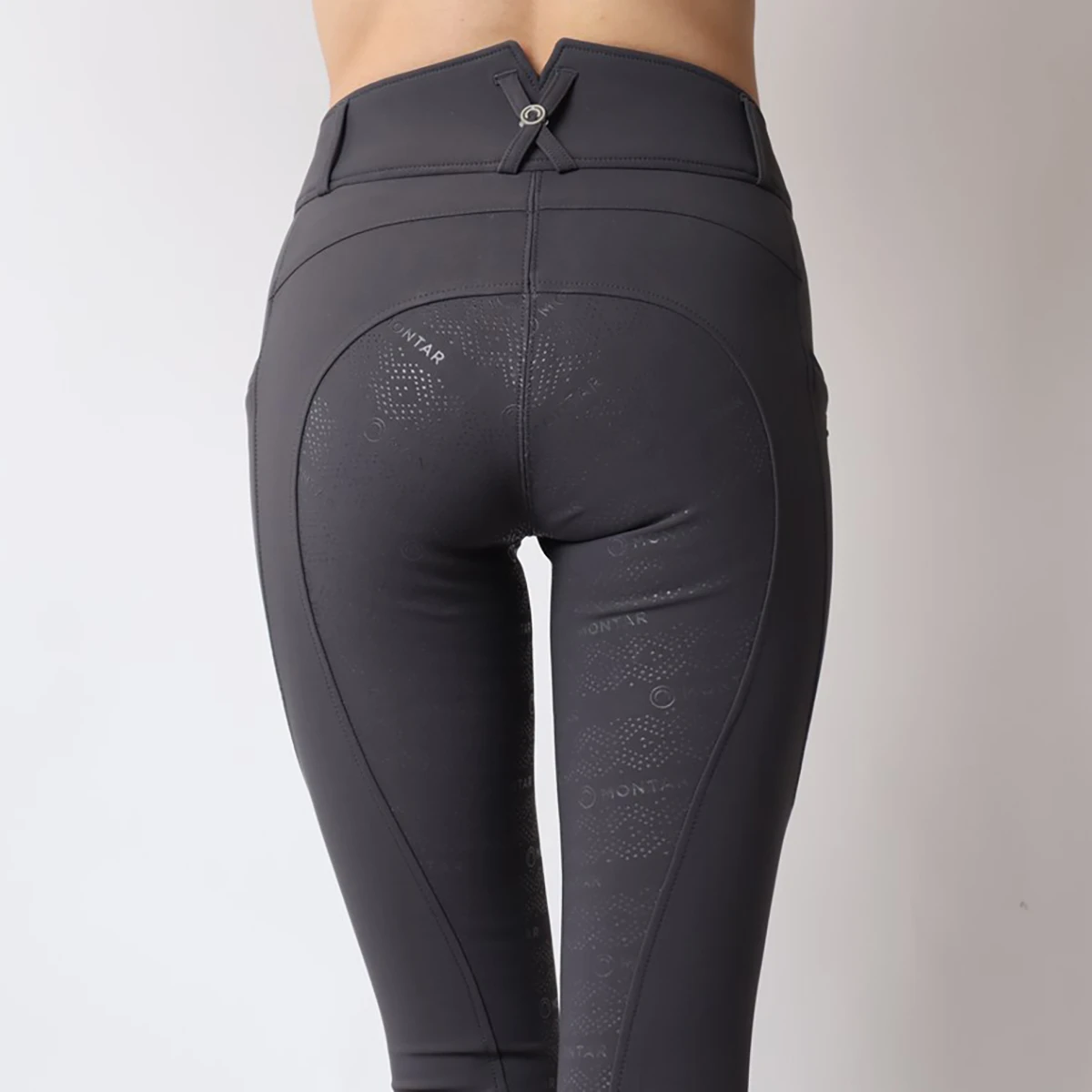 Rijbroek Montar Nola Yati Full Grip Grijs - Afbeelding 4