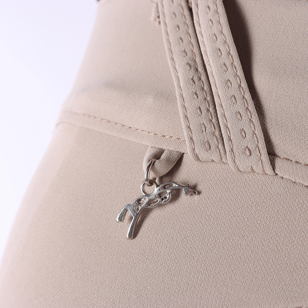 PÉNÉLOPE Rijbroek Pénélope Rocky Knie Grip Lichtbruin - Afbeelding 4