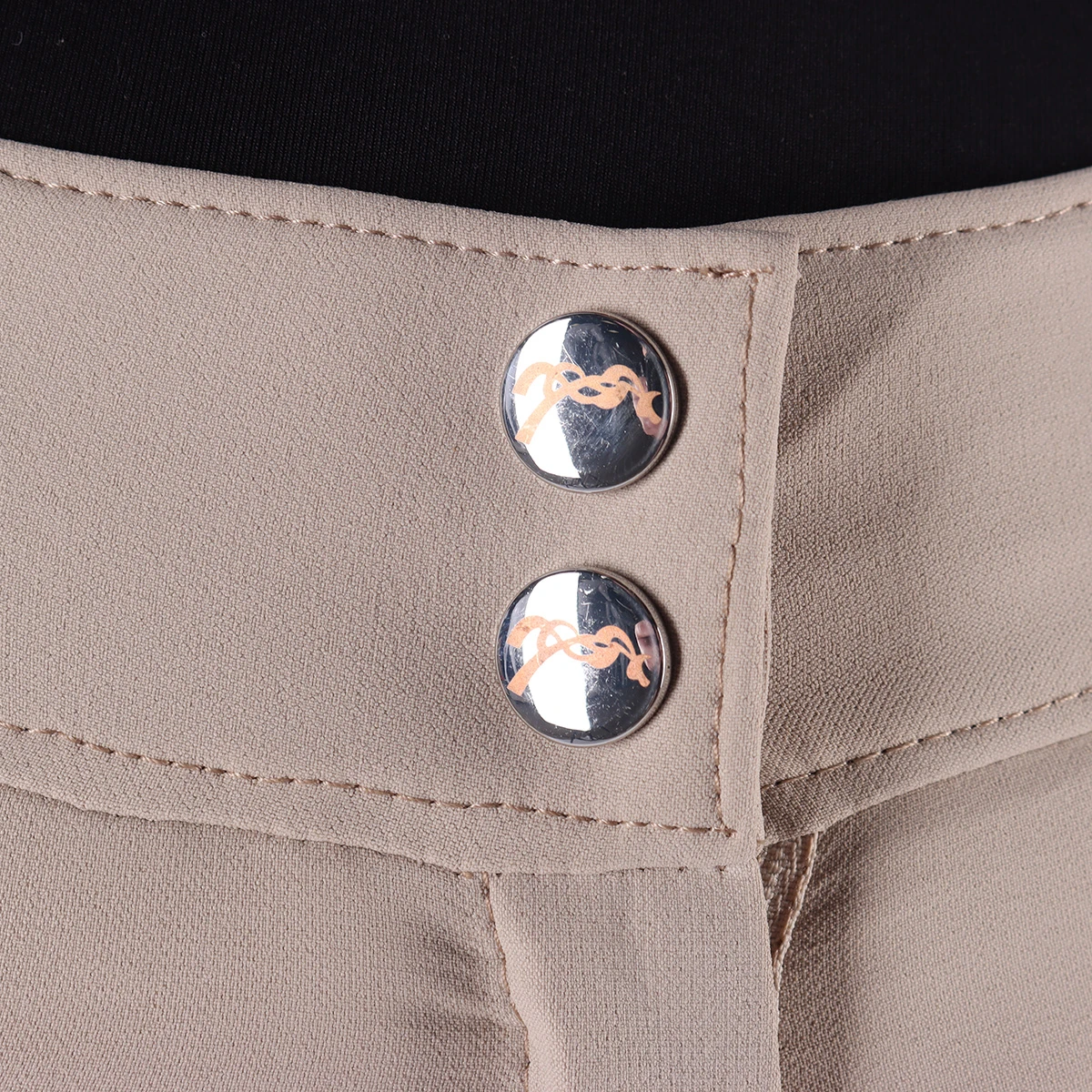 PÉNÉLOPE Rijbroek Pénélope Rocky Knie Grip Lichtbruin - Afbeelding 6