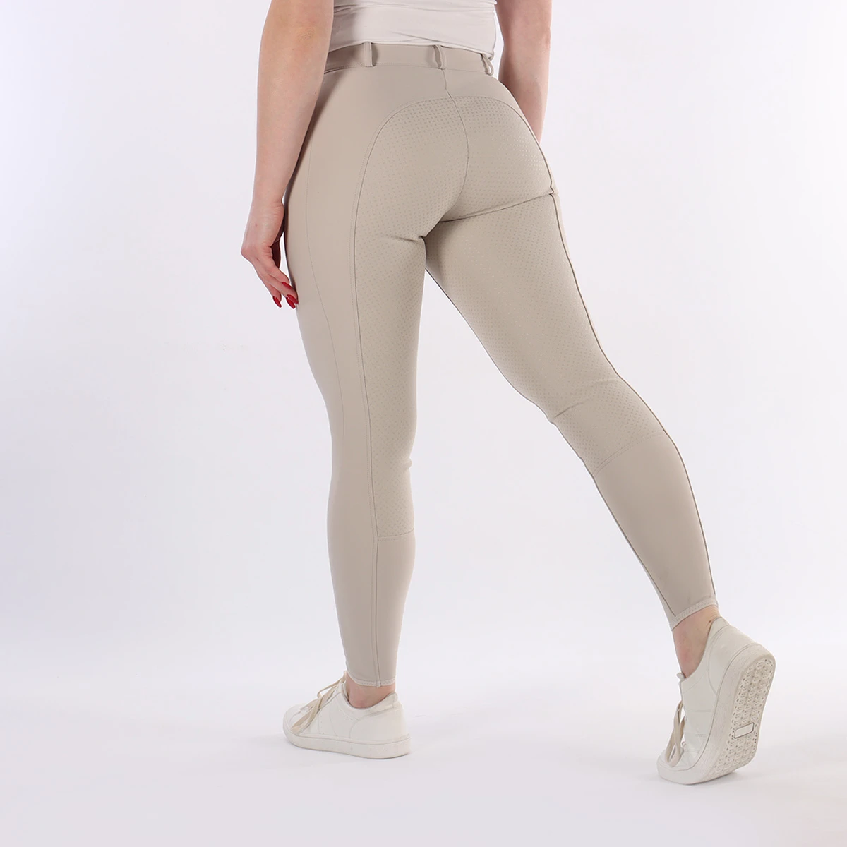 Rijbroek Pikeur Vally Full Grip Lichtbruin - Afbeelding 3