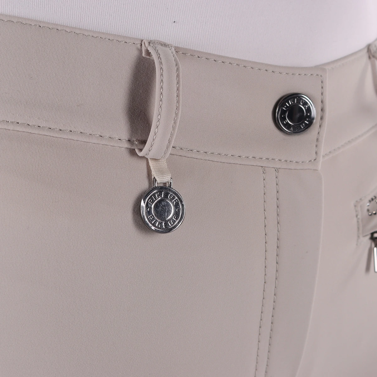 Rijbroek Pikeur Vally Full Grip Lichtbruin - Afbeelding 6