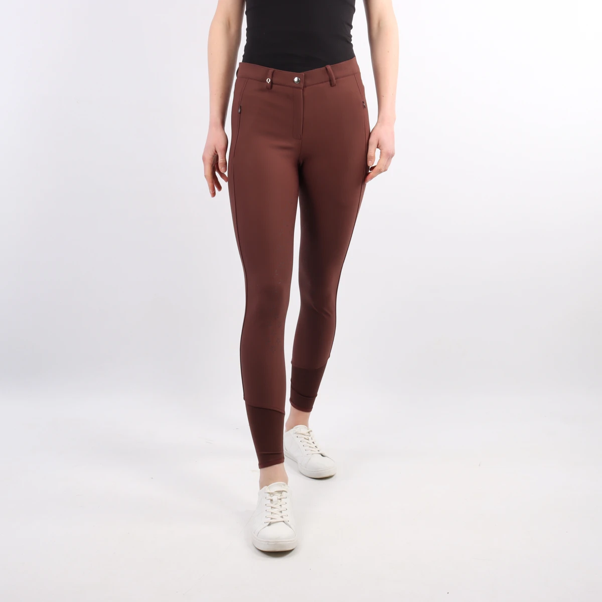 Rijbroek Quur QNoxx Full Grip Donkerbruin - Afbeelding 2