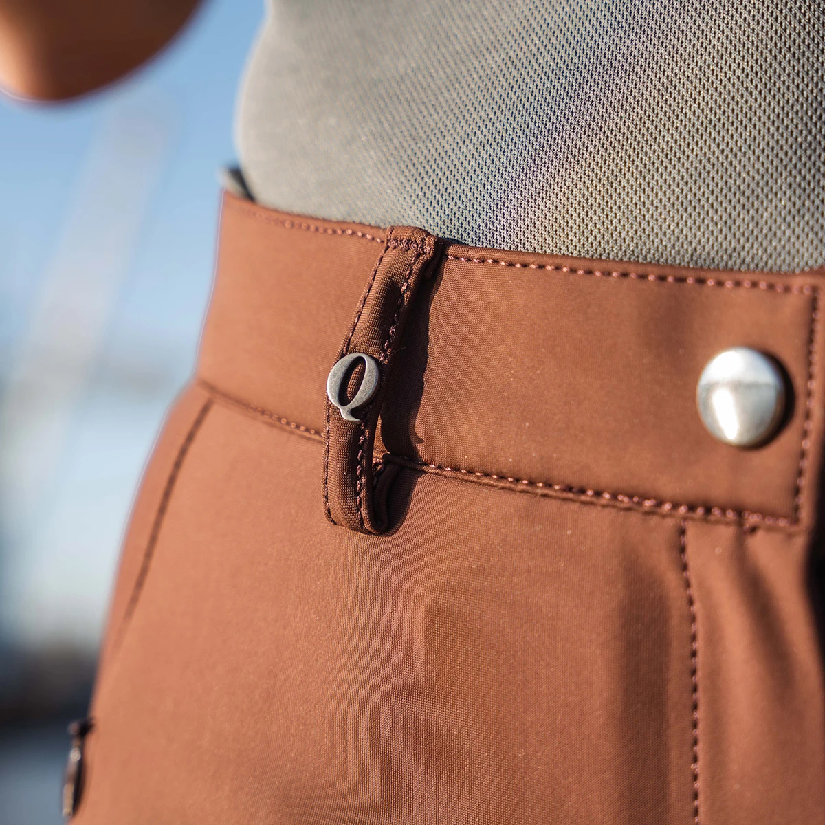 Rijbroek Quur QNoxx Full Grip Donkerbruin - Afbeelding 7