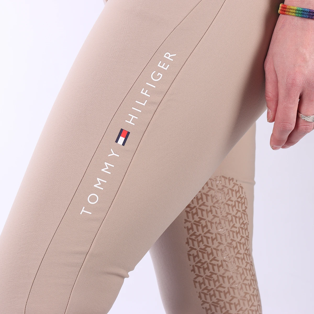 Rijbroek Tommy Hilfiger Classic Knie Grip Lichtbruin - Afbeelding 6