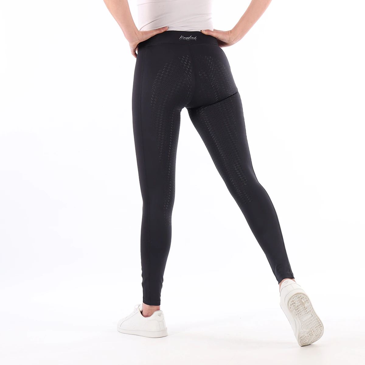 Rijlegging Kingsland KLKandy F-Tec Full Grip Kids Donkerblauw