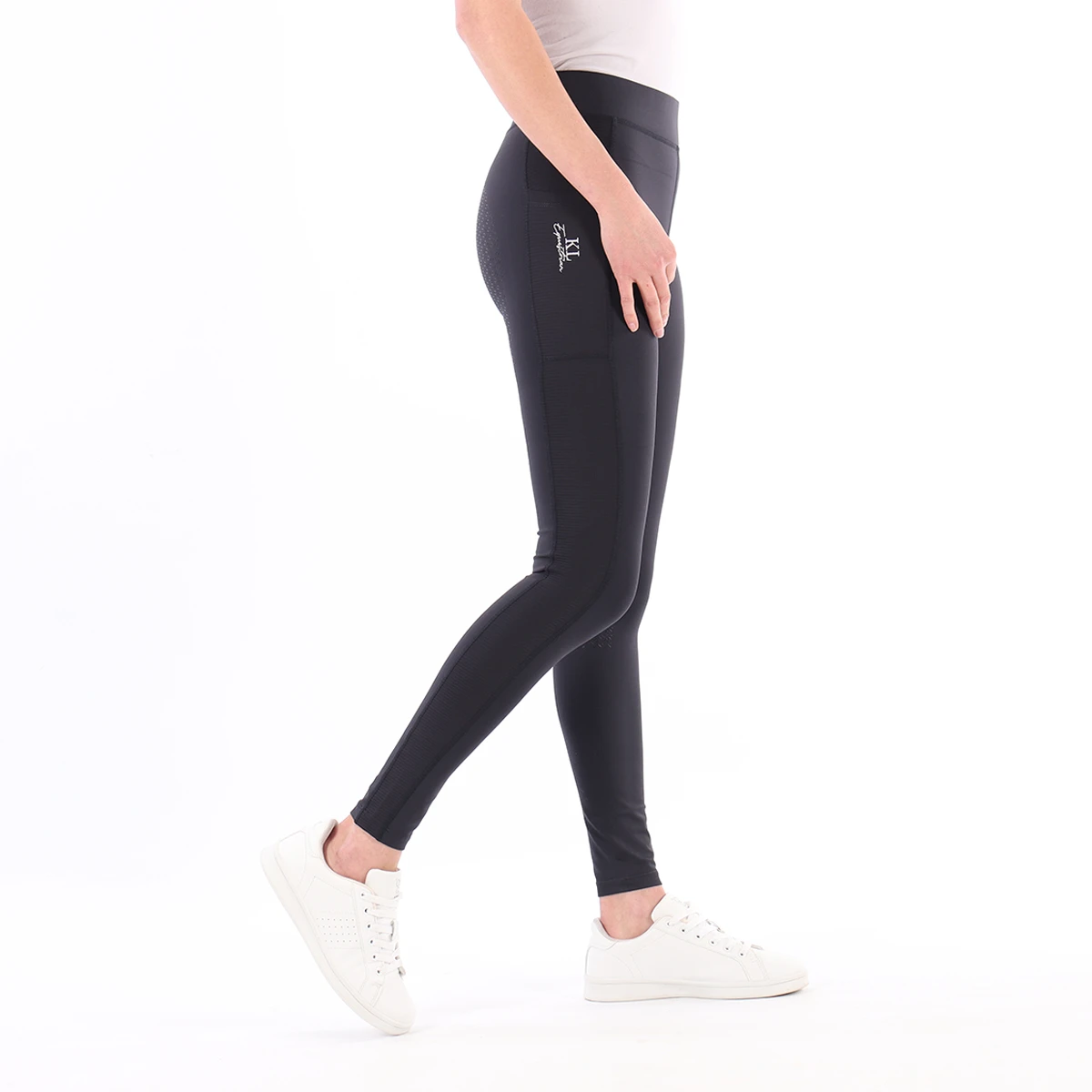 Rijlegging Kingsland KLKandy F-Tec Full Grip Kids Donkerblauw - Afbeelding 3