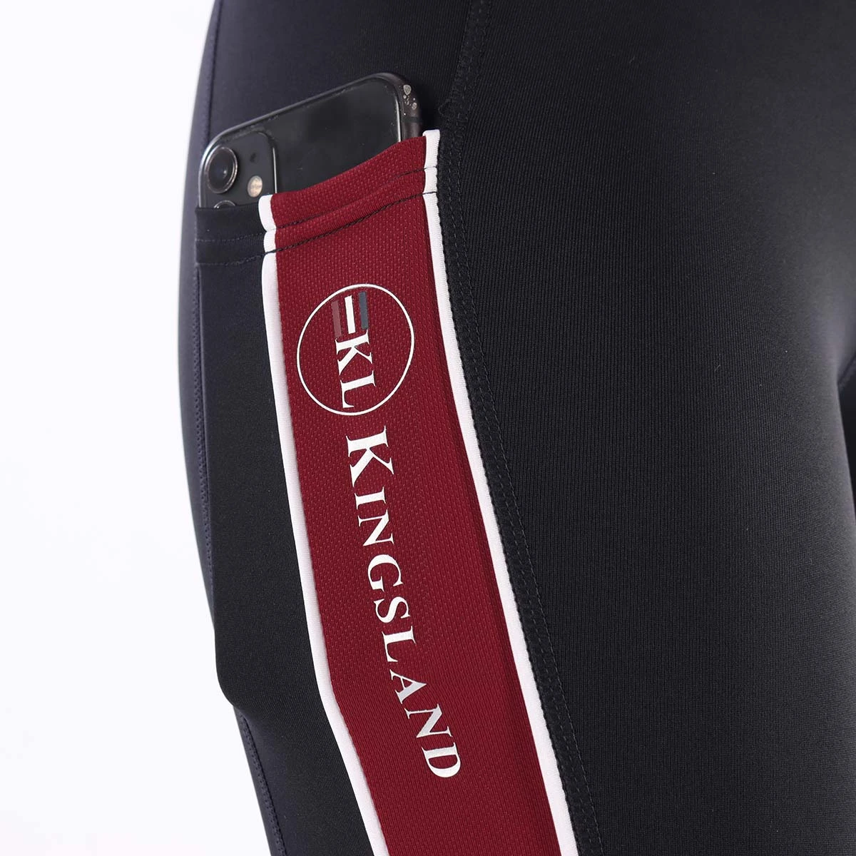 Rijlegging Kingsland KLKandy F-Tec Full Grip Kids Donkerblauw - Afbeelding 4