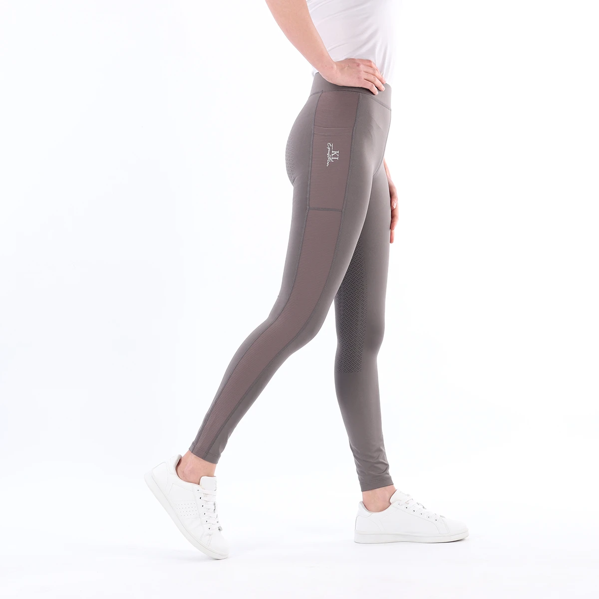 Rijlegging Kingsland KLKandy F-Tec Full Grip Kids Grijs - Afbeelding 3