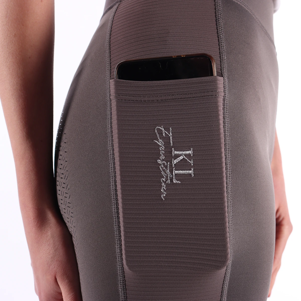 Rijlegging Kingsland KLKandy F-Tec Full Grip Kids Grijs - Afbeelding 4