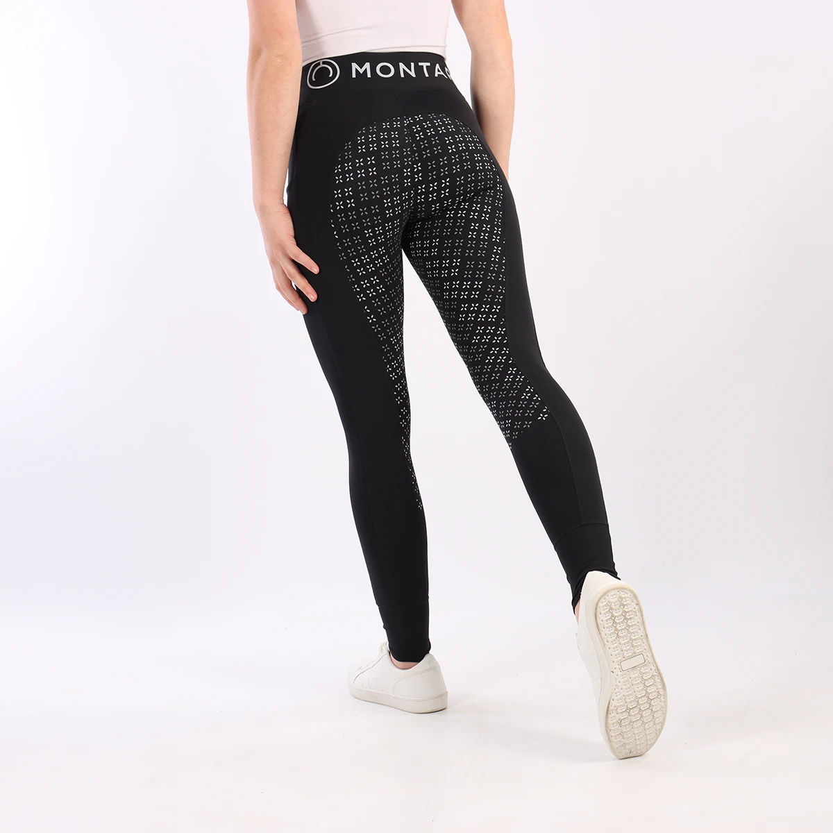 Rijlegging Montar Selena Full Grip Kids Zwart - Afbeelding 2