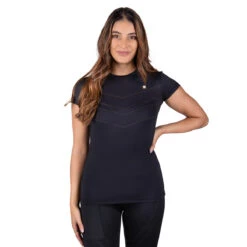 Shirt QHP Menton Zwart