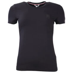 Shirt Tommy Hilfiger Performance THRhinestone Zwart