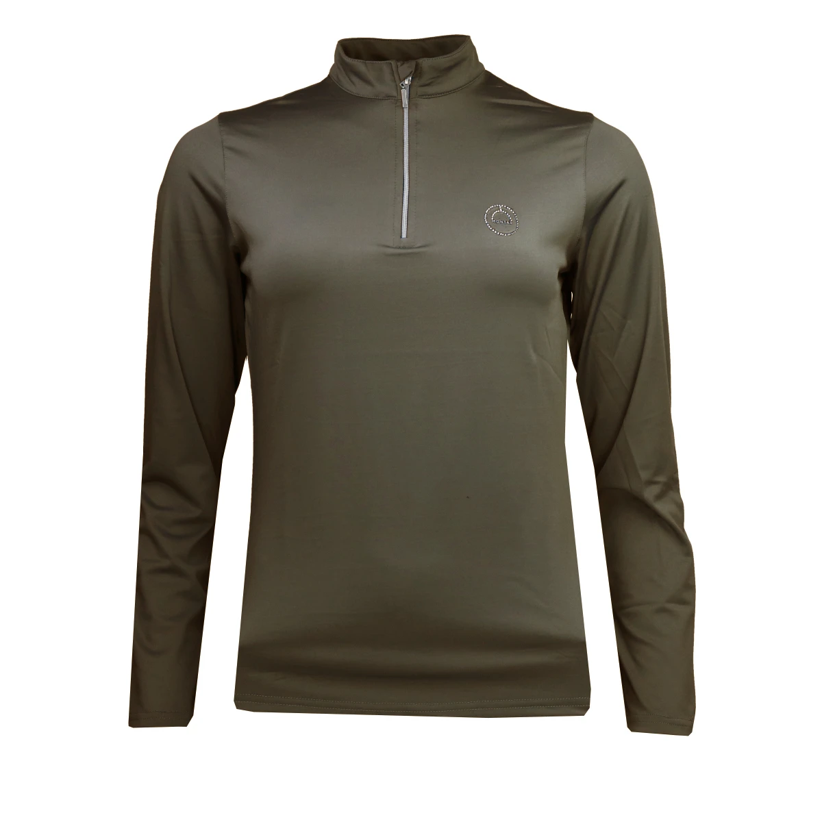 Trainingsshirt Montar Everly Crystal Bruin