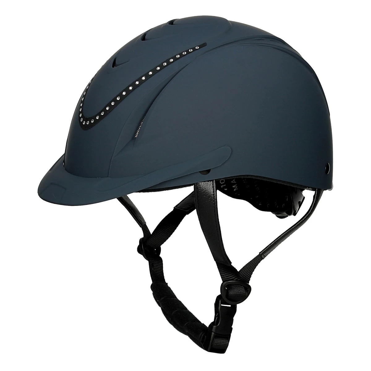 Veiligheidshelm Harry's Horse Chinook Crystal VG1 Donkerblauw - Afbeelding 2