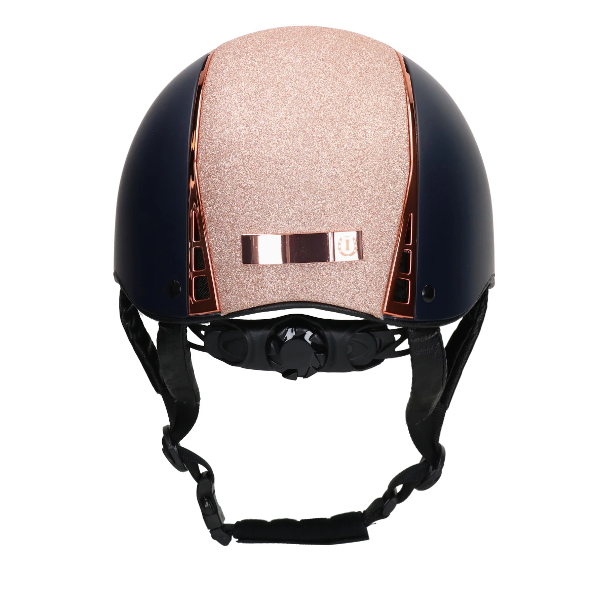 Veiligheidshelm Imperial Riding IRHolania Donkerblauw-goud - Afbeelding 3