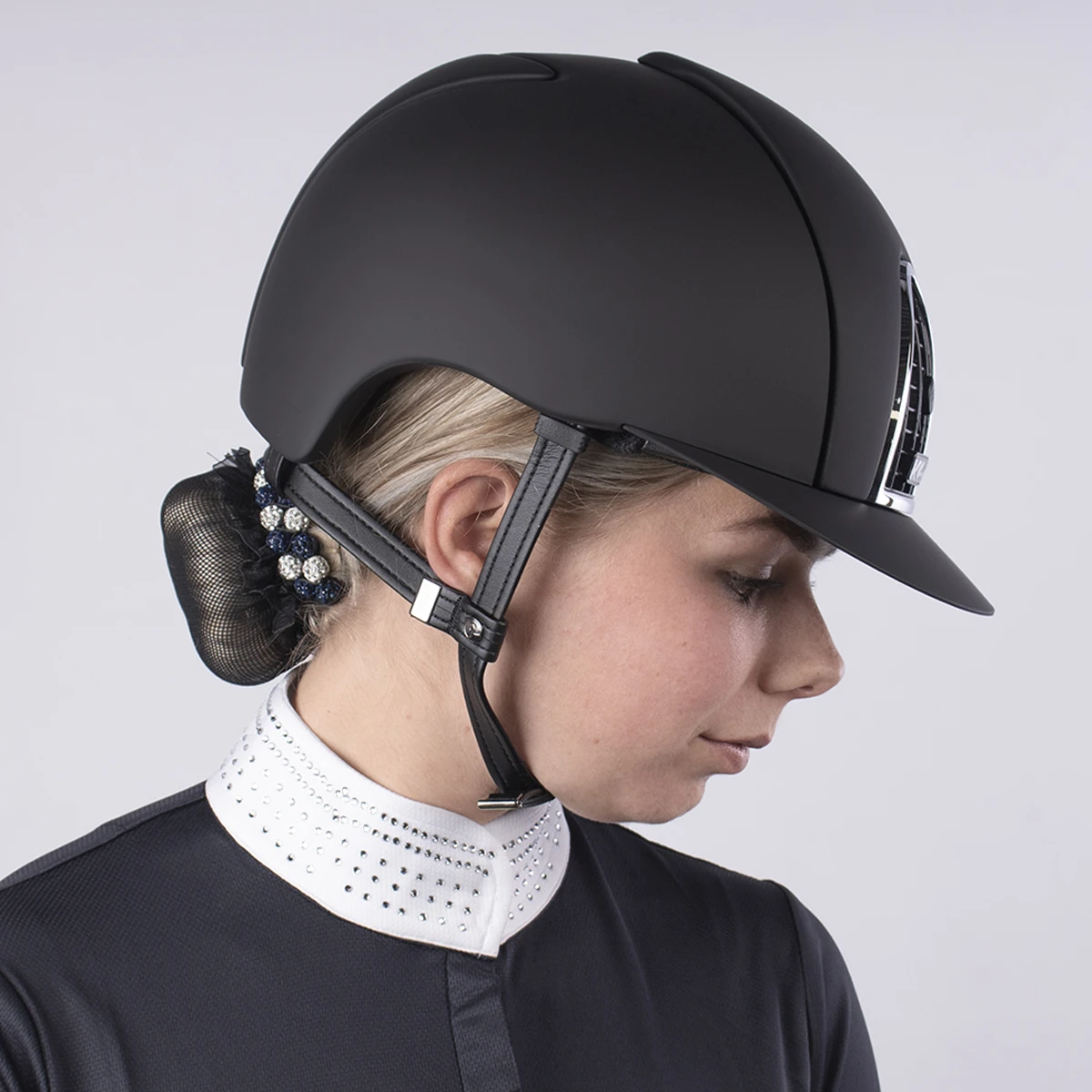 Veiligheidshelm KEP Italia Cromo Textile Zwart - Afbeelding 5