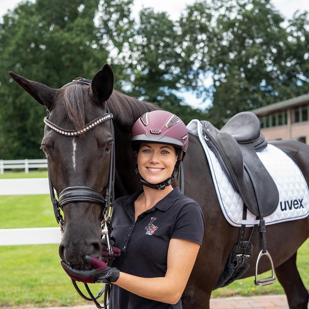 Veiligheidshelm Uvex Perfexxion II Grace Donkerrood - Afbeelding 9